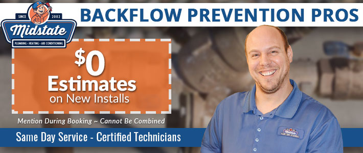 oakdale BAckflow Prevention Midstate Plumbing, Heating & Air Conditioning