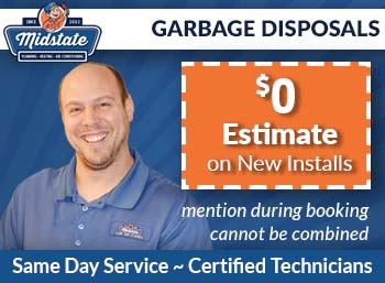 oakdale garbage disposalr Midstate Plumbing, Heating & Air Conditioning